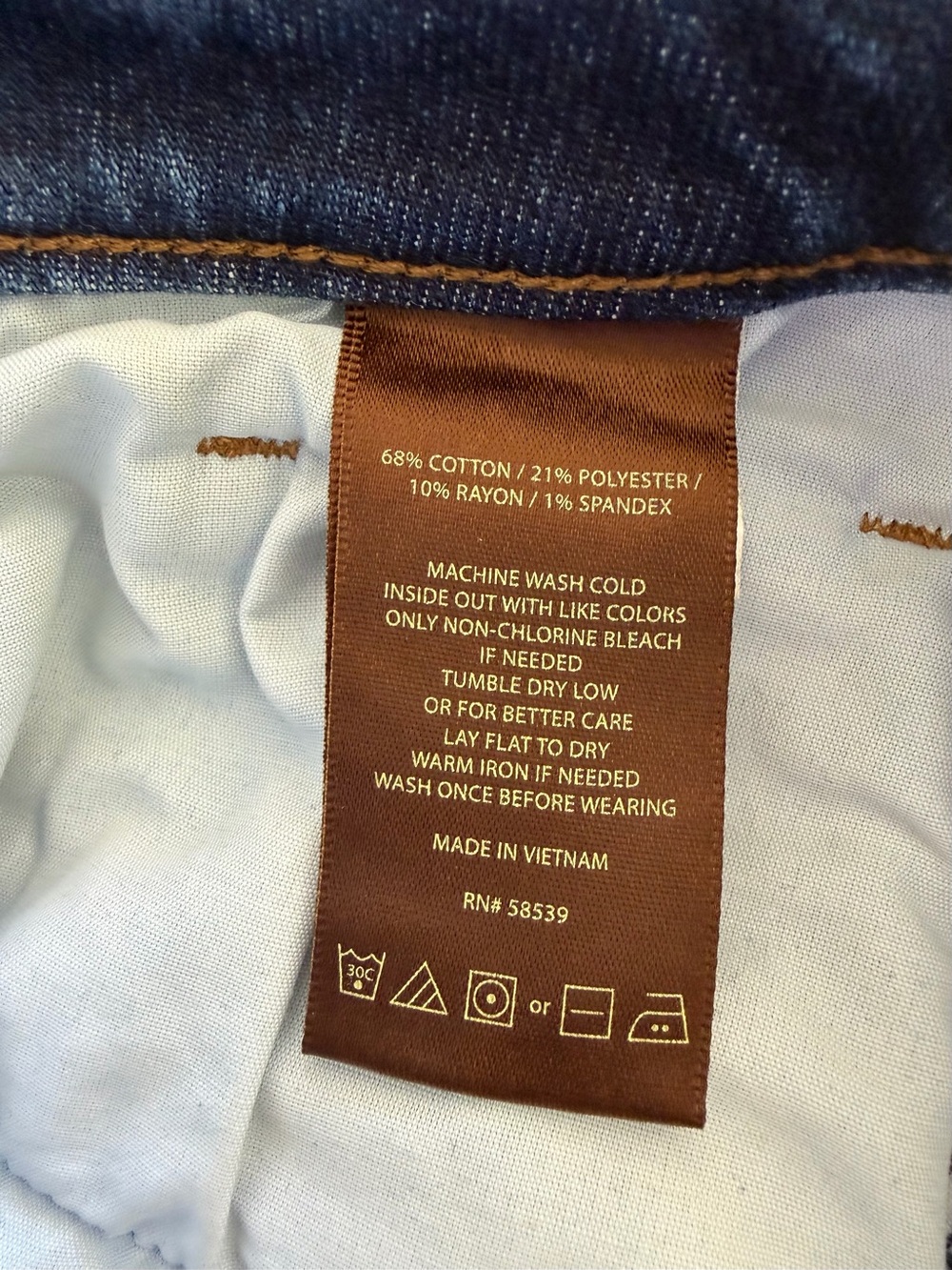 KUT from the KLOTH- Lucy Wide Leg medium wash Jeans size 8 Women’s color Ione - Picture 9 of 10